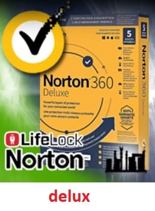 آنتی ویروس 80 روز NORTON 360 DELUX