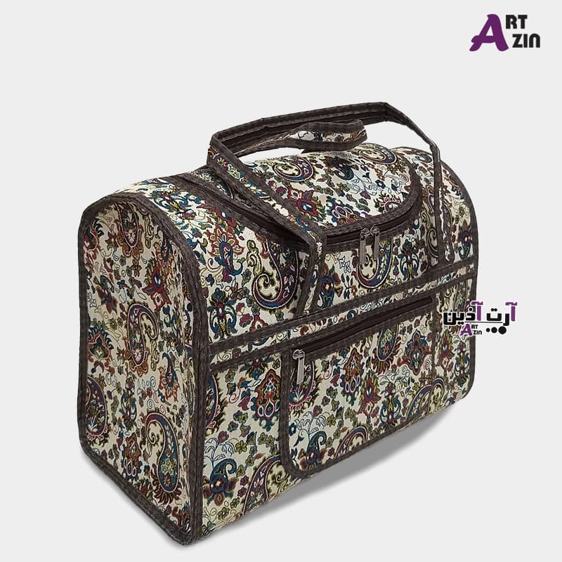 کیف ترمه مسافرتی سنتی یزد – کیف فلاکسی استخری کد : 35 – 507
