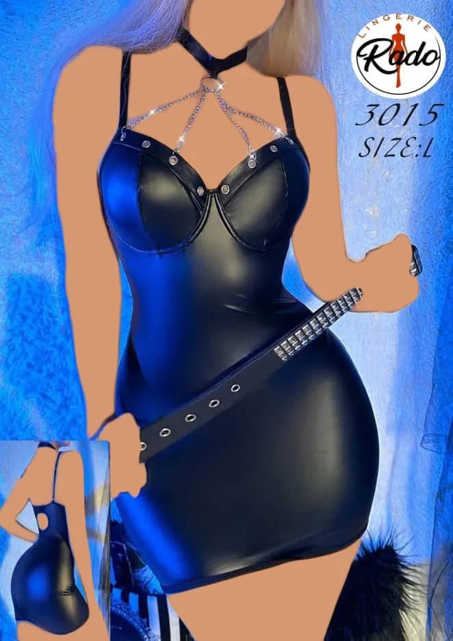 کاستوم زنجیردار طرح چرم فنردار Rado کد 3015 — تصویر ۶