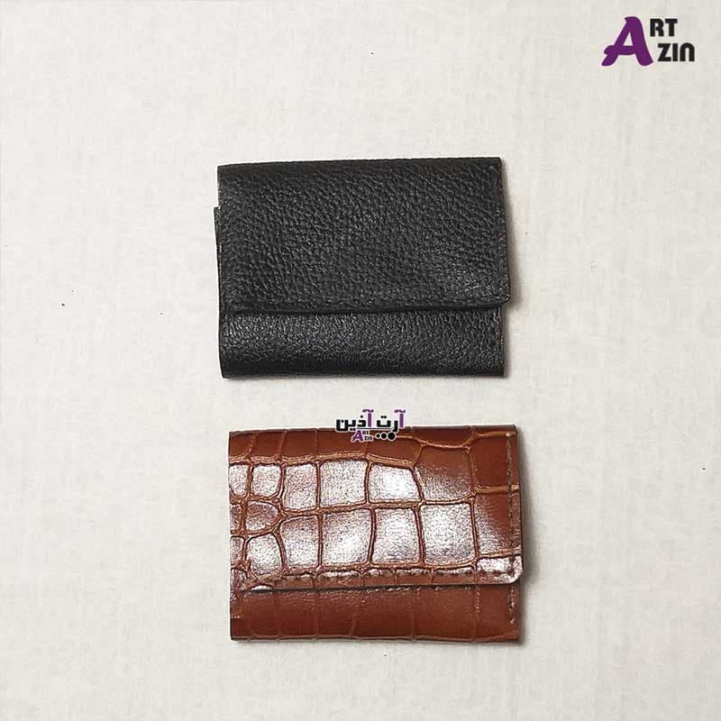 کیف پول کوچک جیبی چرم دست دوز زنانه و مردانه کد : 1721