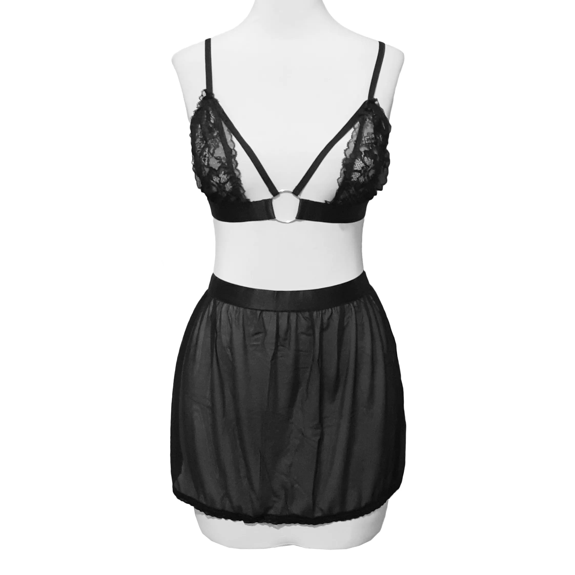 ست سوتین و دامن پشت باز Lady کد 4503 — تصویر ۵
