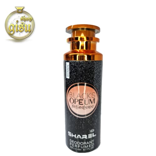اسپری بدن زنانه شارل مدل بلک اوپیوم (sharel black opium) – حجم 200 میل