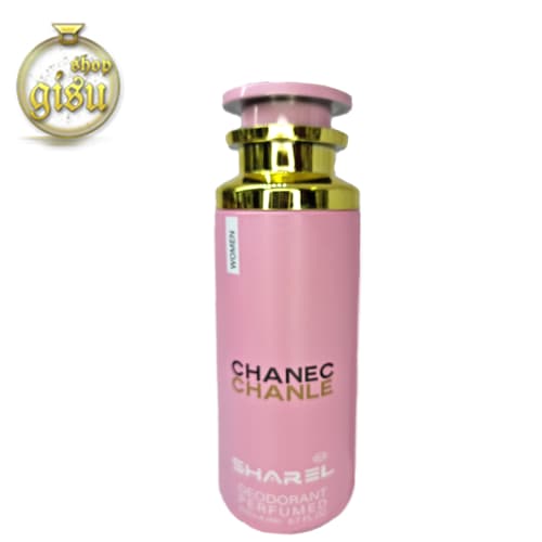 اسپری بدن زنانه شارل مدل چنس چنل (sharel chanc chanel) – حجم 200 میل — تصویر ۲