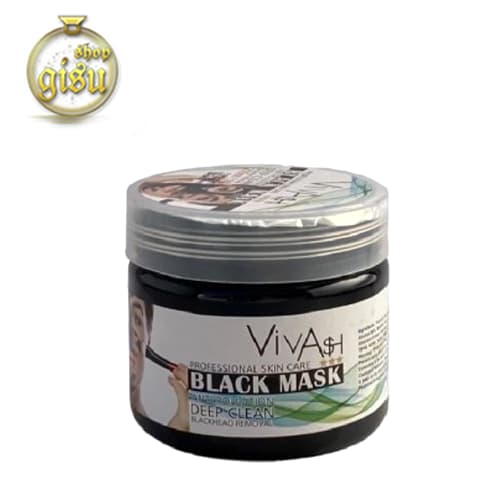ماسک صورت ذغالی ویواش (vivash black mask) 200 میل — تصویر ۲