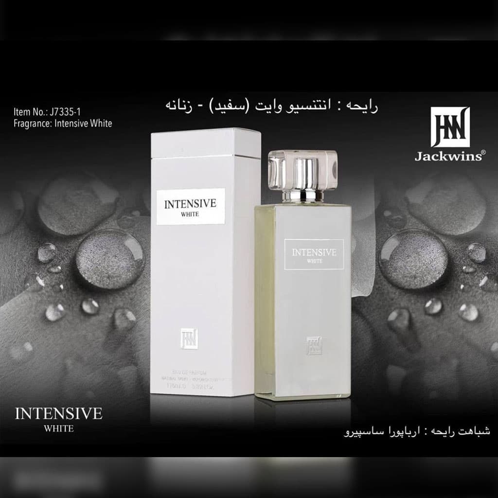 ادکلن اینتنسیو وایت سفید جانوین جکوینز Jackwins Intensive white حجم 100میل