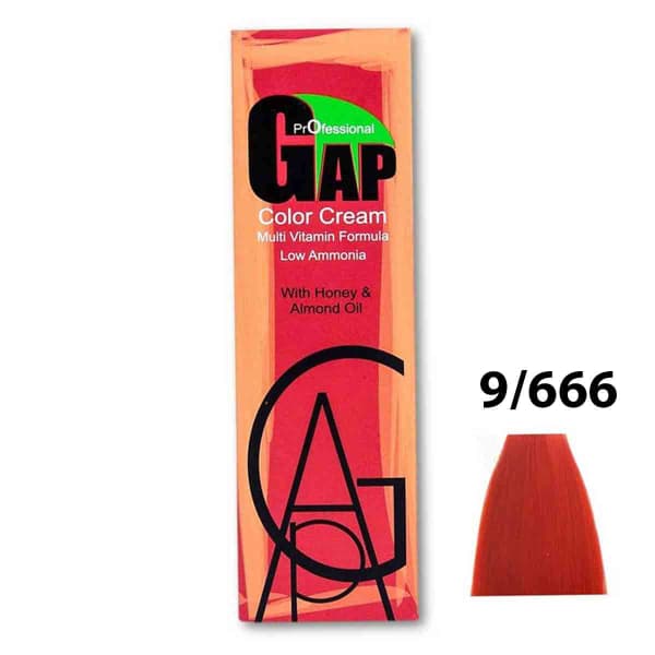 رنگ مو گپ Gap شماره 9/666