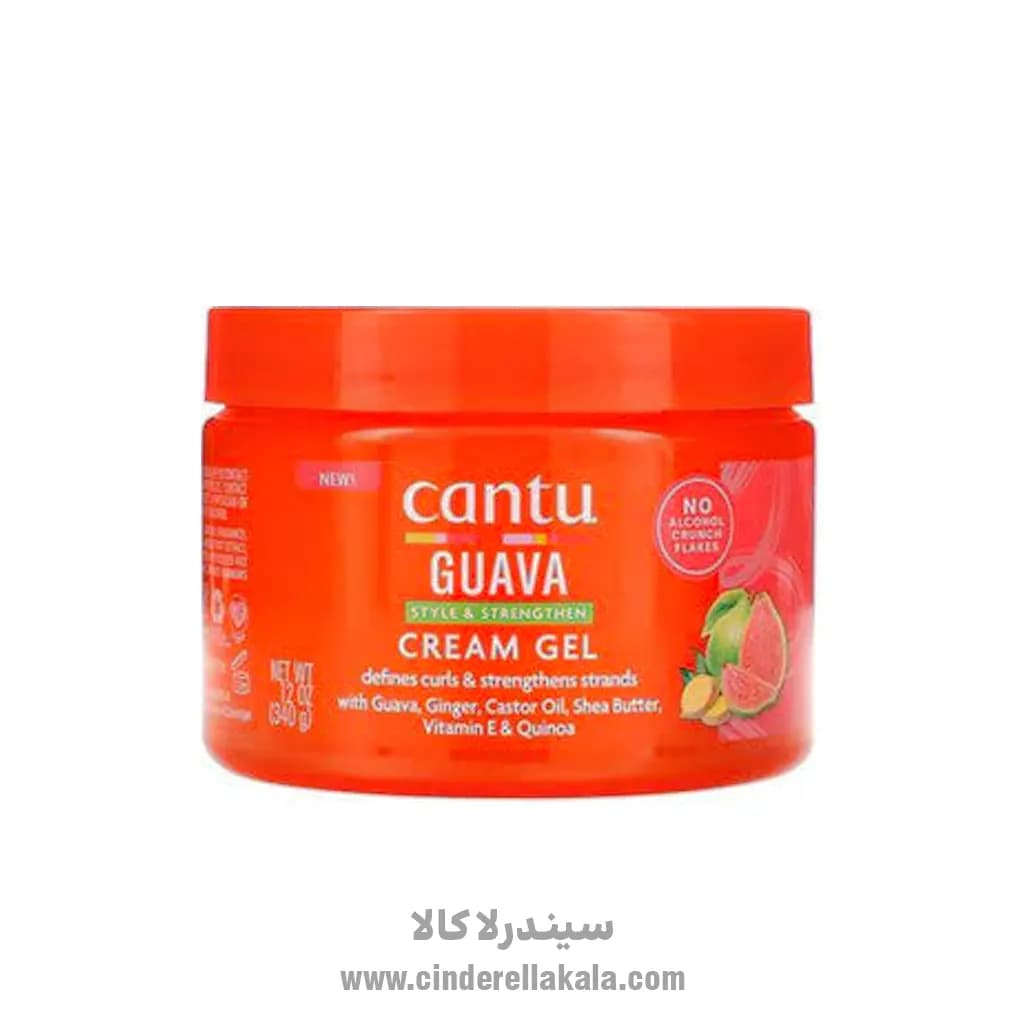 کرم ژل حالت دهنده و تقویت‌کننده مو کانتو گوآوا و زنجبیل ۳۴۰ گرم