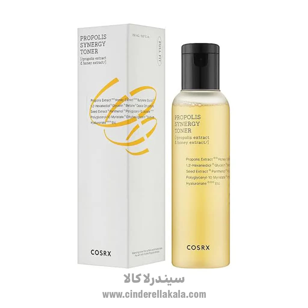 تونر پروپولیس کوزارکس (COSRX Propolis Synergy Toner) حجم 280 میل — تصویر ۲