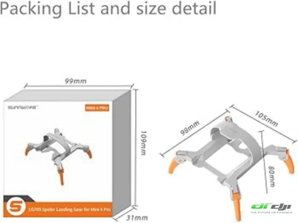 پایه افزایش ارتفاع DJI Mini 3 PRO — تصویر ۶