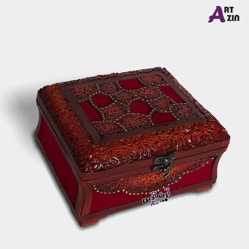 جعبه جواهرات چوبی و باکس جاجواهری کد: 4 – 809 — تصویر ۳