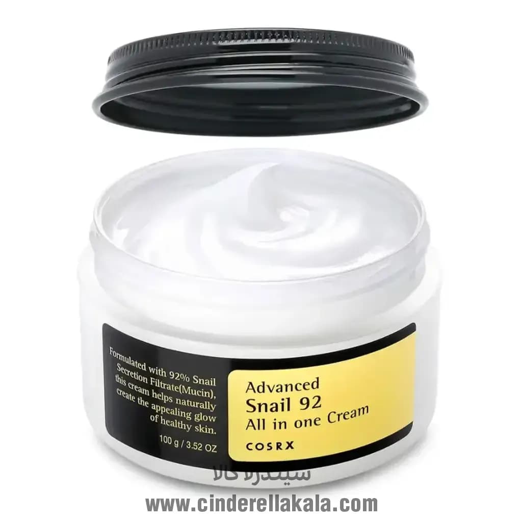 کرم روشن کننده حلزون کوزارکس | COSRX Advanced Snail 92 All in one Cream — تصویر ۵