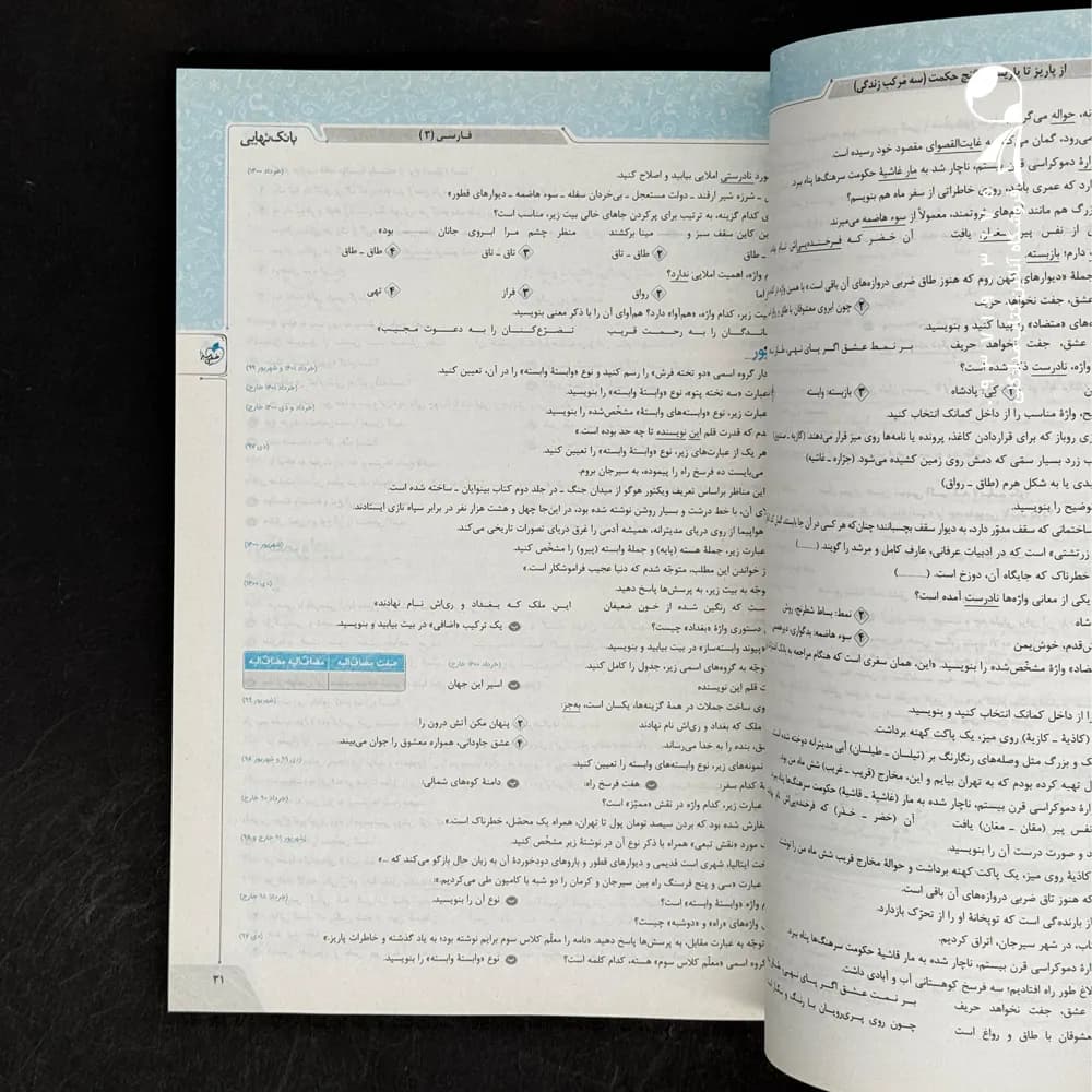 بانک نهایی فارسی دوازدهم نشر خیلی سبز | خرید کتاب — تصویر ۴