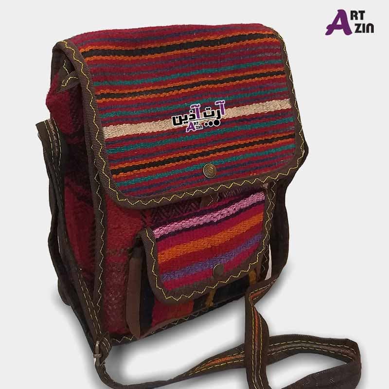 کیف دوشی سنتی جاجیمی دستباف مدل جدید – کد : 3 – 508