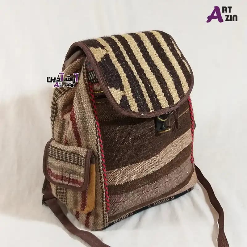 کیف مدرسه سنتی دخترانه جاجیم دستبافت کد: 9 – 531