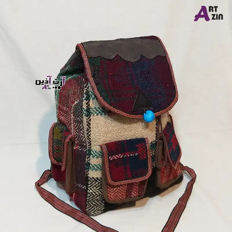کوله پشتی جاجیم سنتی دخترانه و پسرانه کد: 61 – 508