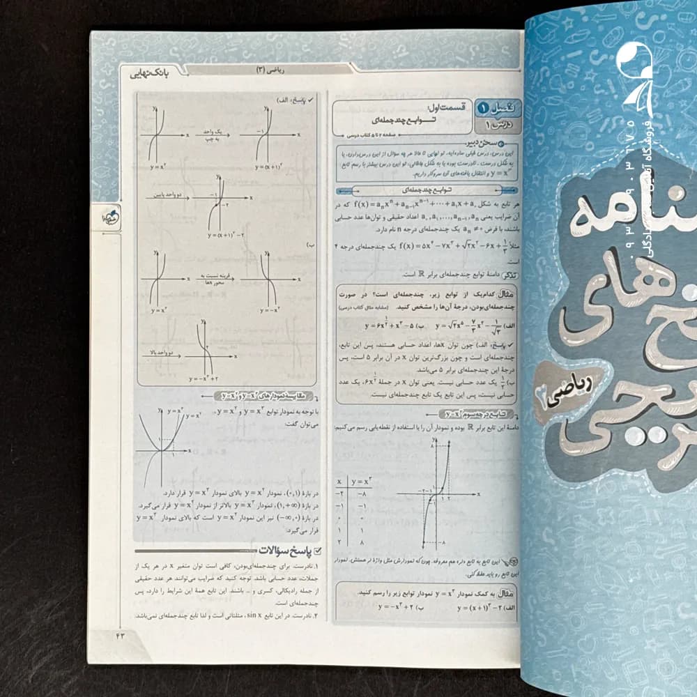 بانک نهایی ریاضی دوازدهم تجربی | خیلی سبز | خرید کتاب — تصویر ۴