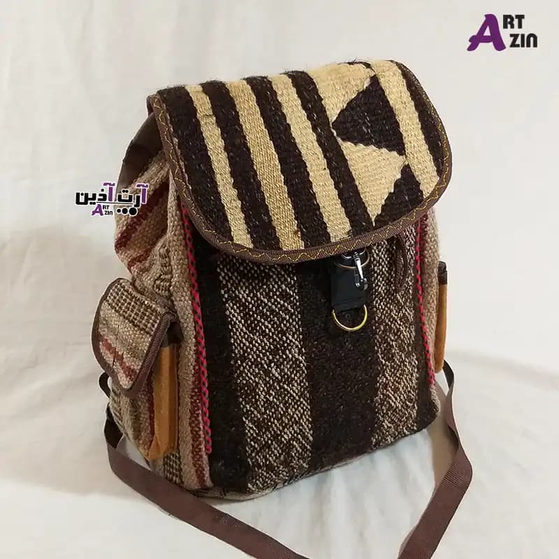 کوله سنتی پسرانه شیک کوله پشتی گلیمی دستباف – کد : 2 – 531