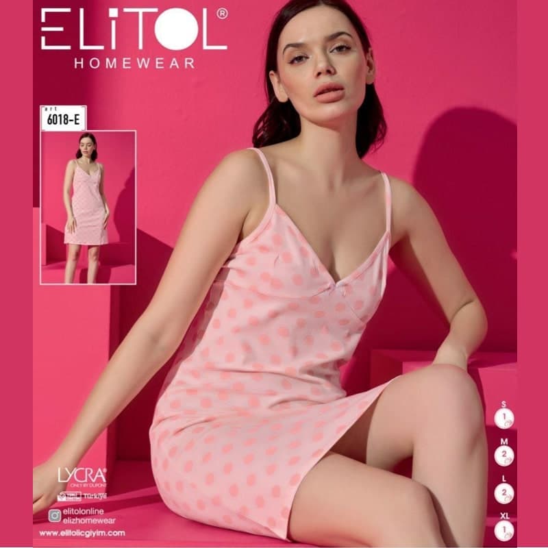 تونیک کوتاه زنانه Elitol 6018-E — تصویر ۲