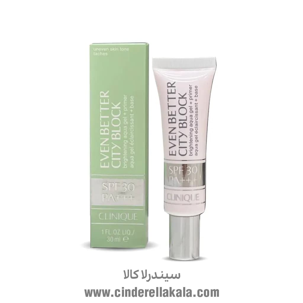 ضد افتاب کلینیک بدون رنگ Clinique even better city block spf 30 — تصویر ۲