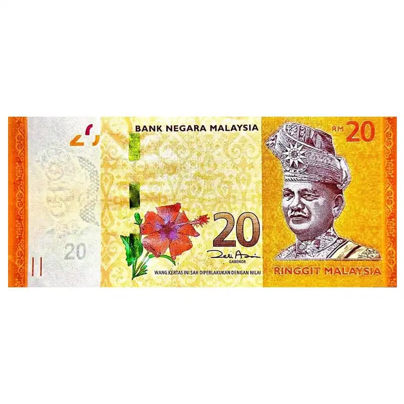 اسکناس 20 رینگیت مالزی 2009