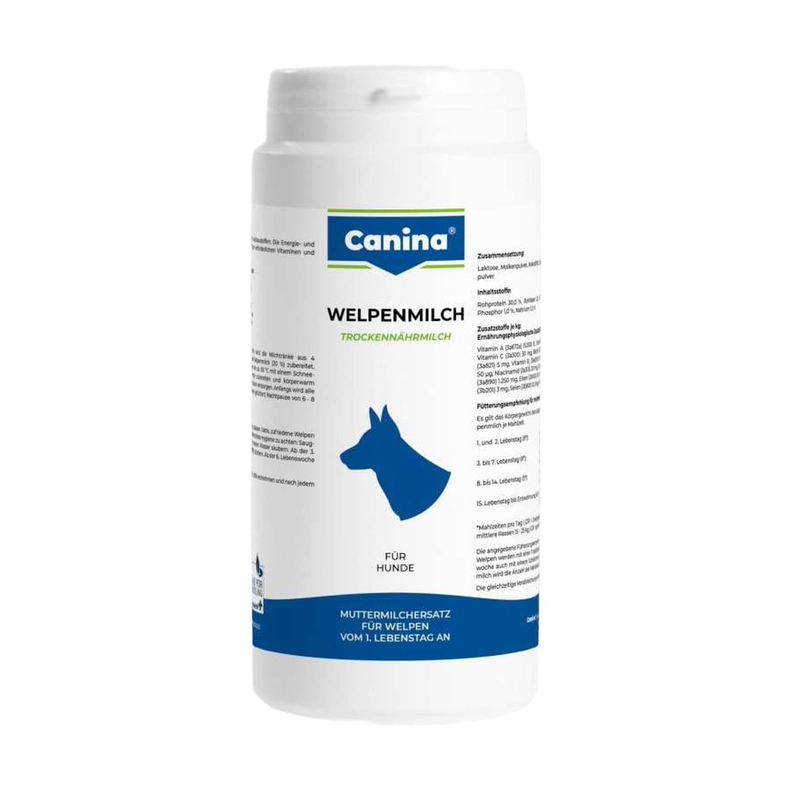 شیر خشک توله‌ سگ کنینا Canina Puppy milk وزن 600 گرم
