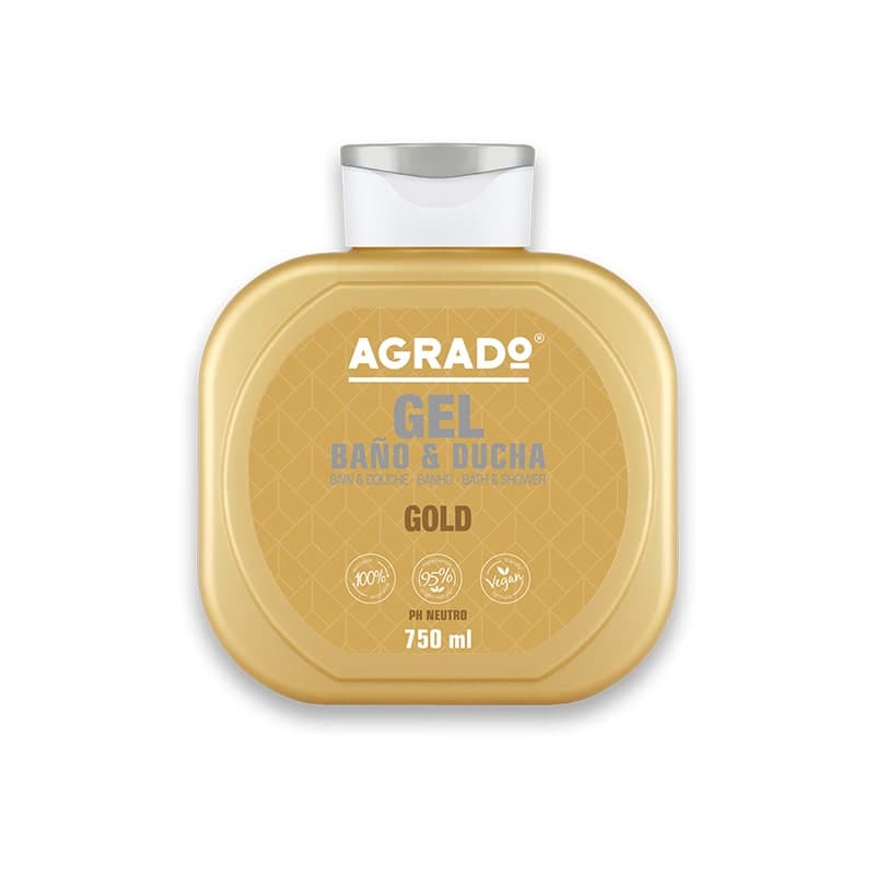 شامپو بدن آگرادو مدل 750ml-Gold