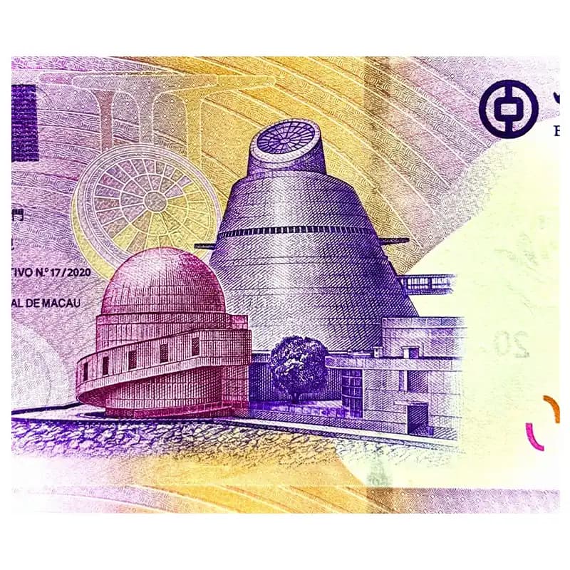 اسکناس 20 پاتاکا ماکائو 2020 — تصویر ۹