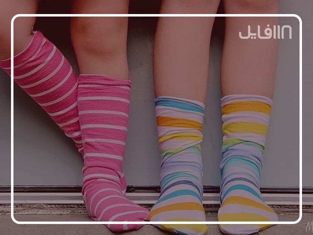 آموزش دوخت جوراب — تصویر ۶