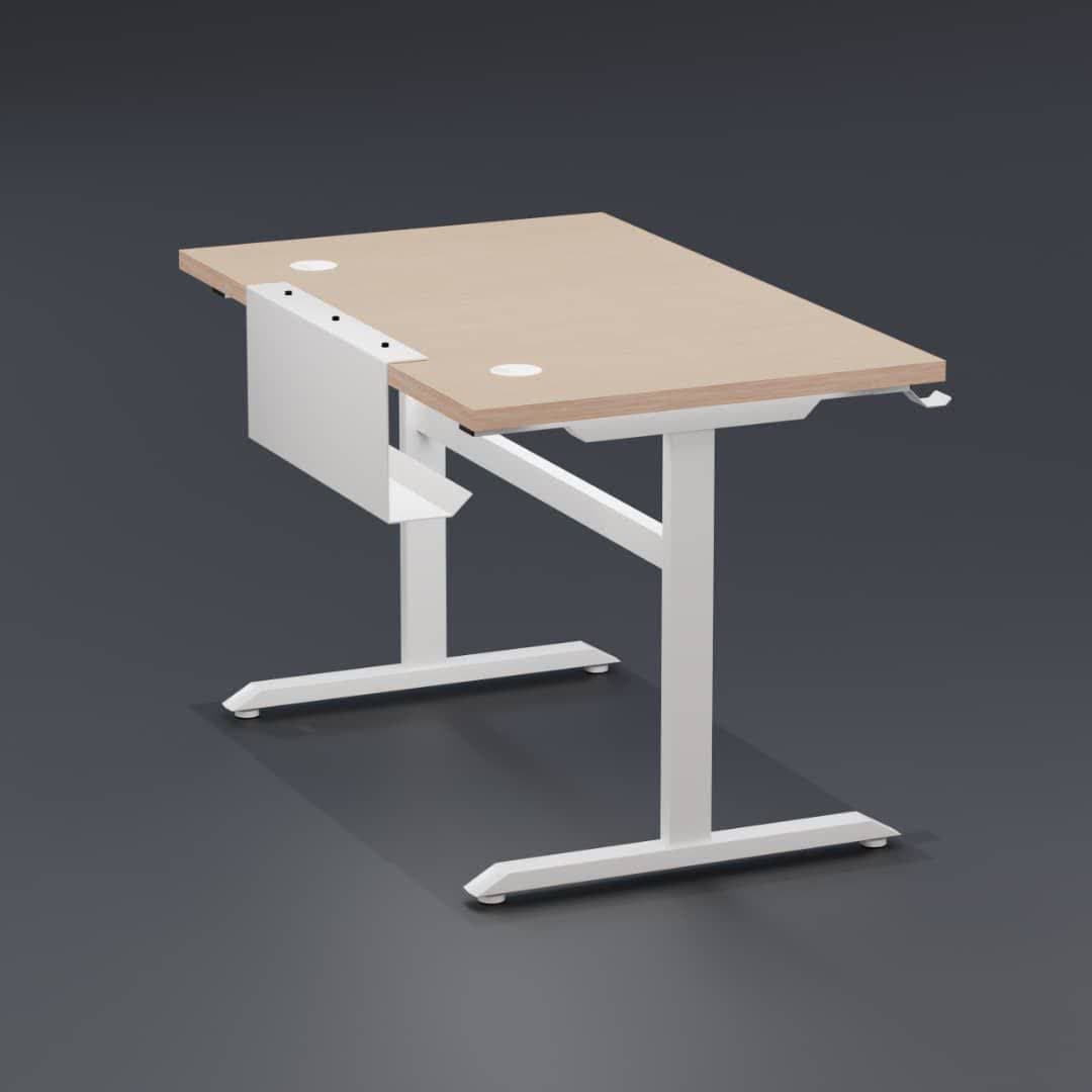میز گیمینگ اوتانا Gaming Desk OWTANA White — تصویر ۲