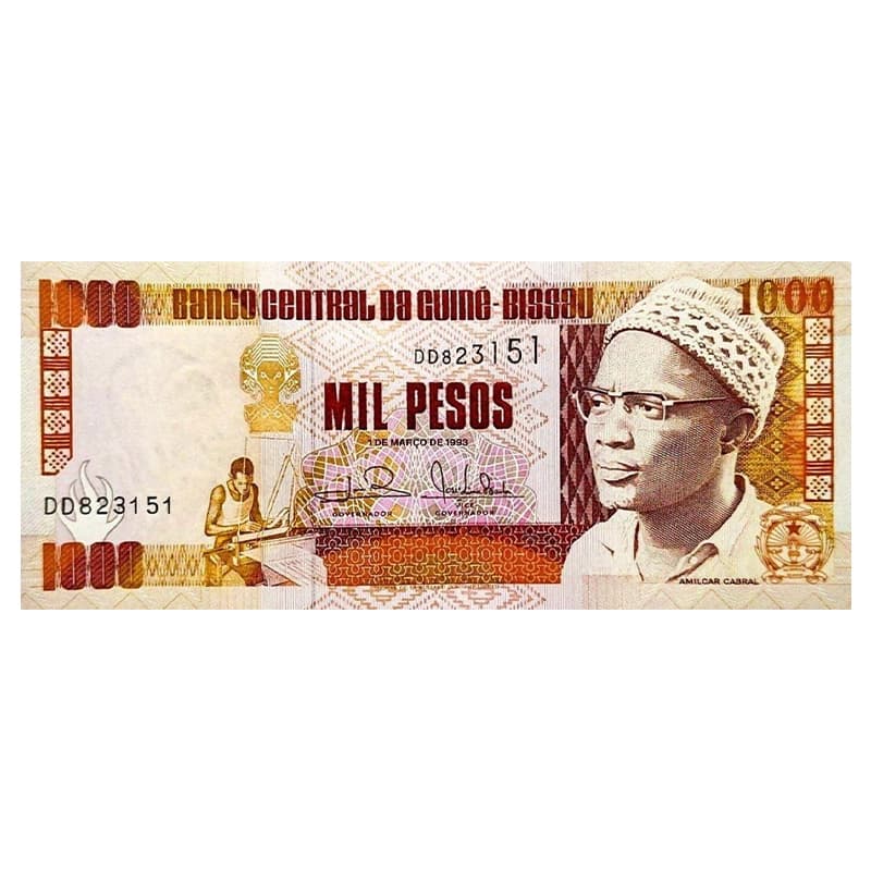 اسکناس 1000 پزو گینه بیسائو 1993 — تصویر ۴