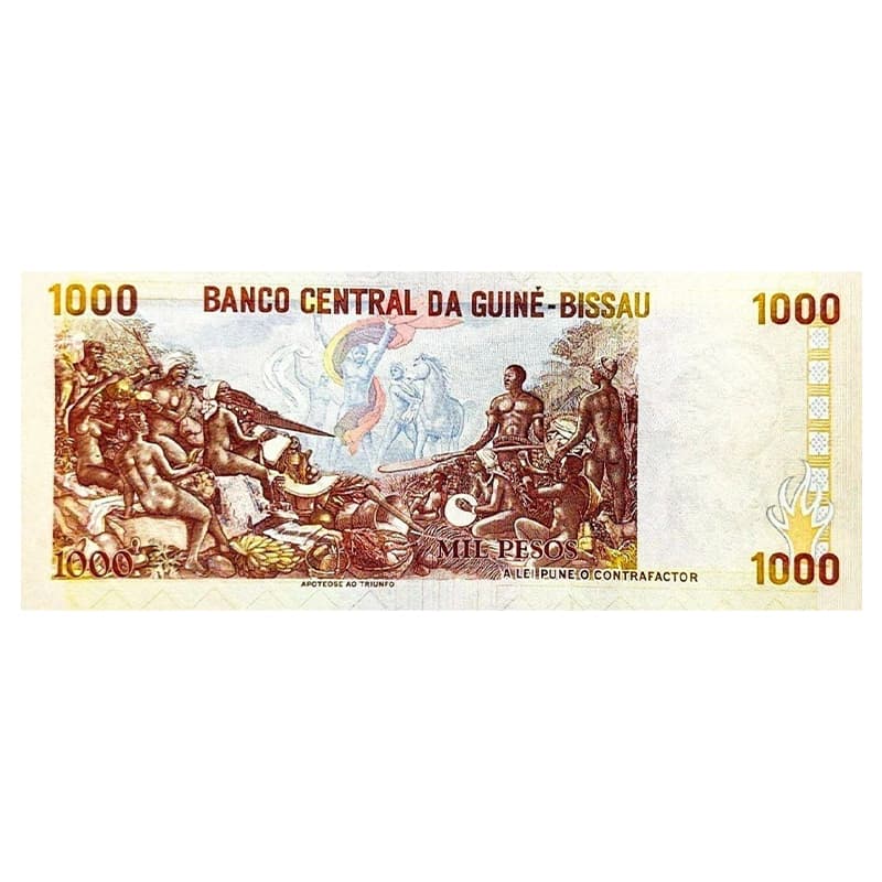 اسکناس 1000 پزو گینه بیسائو 1993 — تصویر ۵
