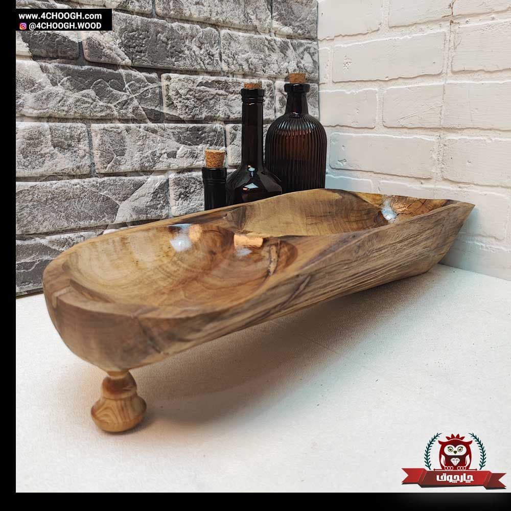 ظرف پذیرایی چوبی طرح کوبی مدل FD5-13