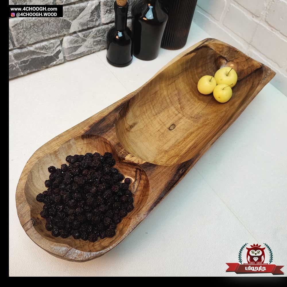 ظرف پذیرایی چوبی طرح کوبی مدل FD5-13 — تصویر ۲