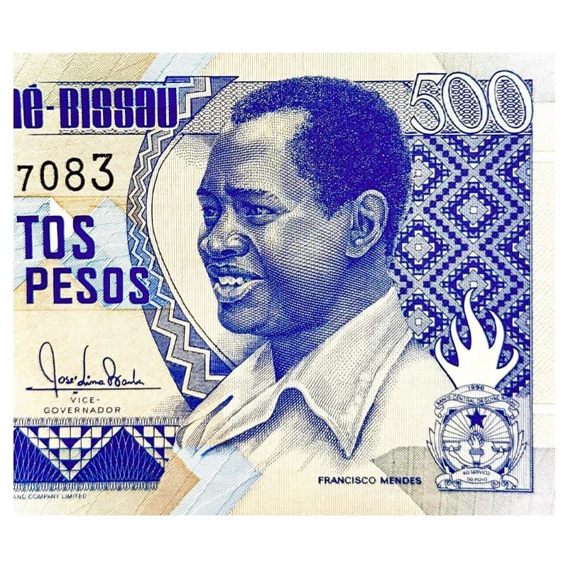 اسکناس 500 پزو گینه بیسائو 1990 — تصویر ۴