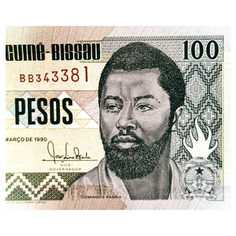 اسکناس 100 پزو گینه بیسائو 1990 — تصویر ۸