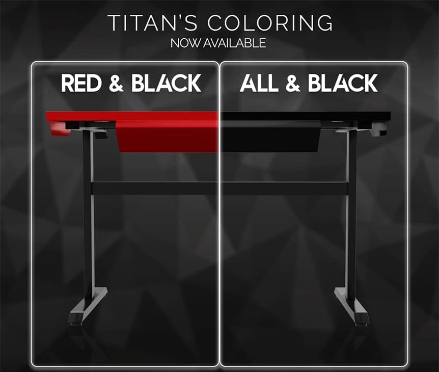 میز گیمینگ ارگونومی تایتان Gaming Desk TITAN RGB — تصویر ۱۰