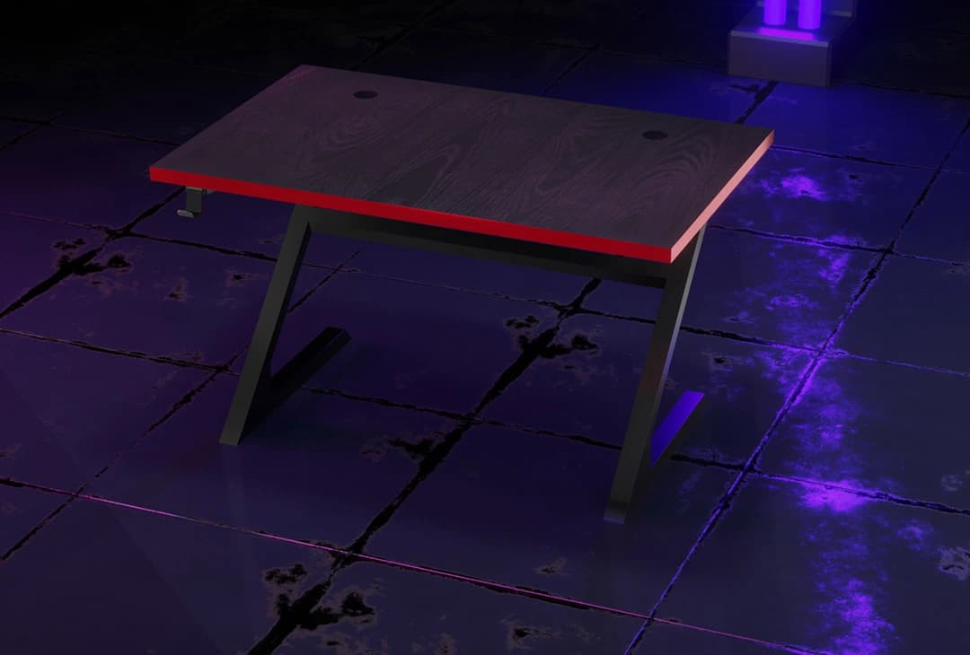 میز گیمینگ آرگونومی زئوس Gaming Desk ZEUS RGB — تصویر ۱۱