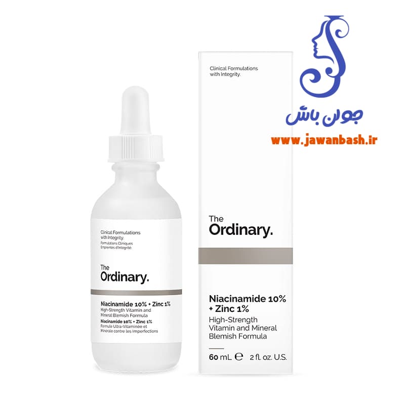 سرم ضد جوش نیاسینامید 10% + زینک 1% اوردینری اصل حجم 30 میلی لیتر — تصویر ۹