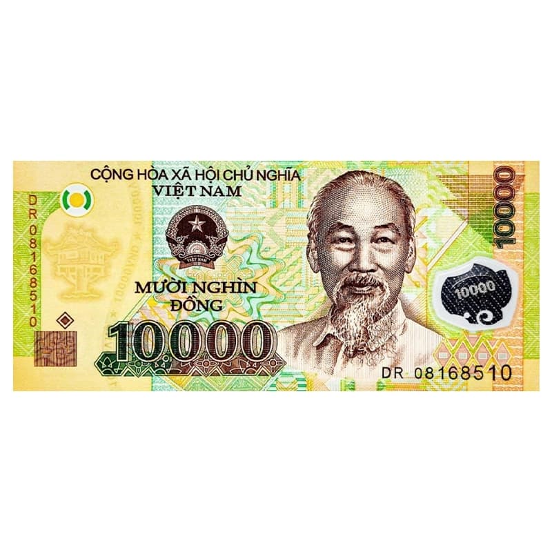 اسکناس 10000 دانگ ویتنام 2006