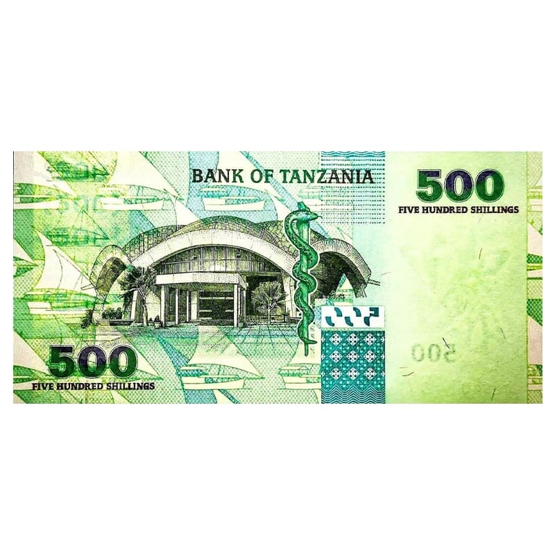 اسکناس 500 شیلینگ تانزانیا 2003 — تصویر ۶