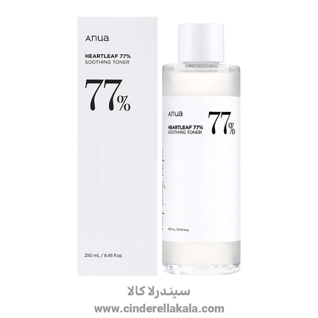تونر آبرسان تسکین دهنده آنوا Anua 77%