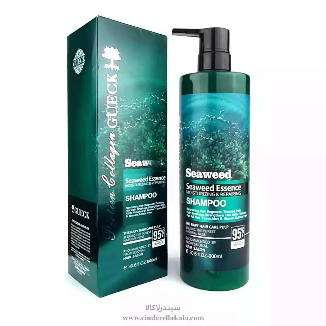 شامپو جلبک دریایی GUECK Seaweed سیوید اصل – ضد ریزش مو