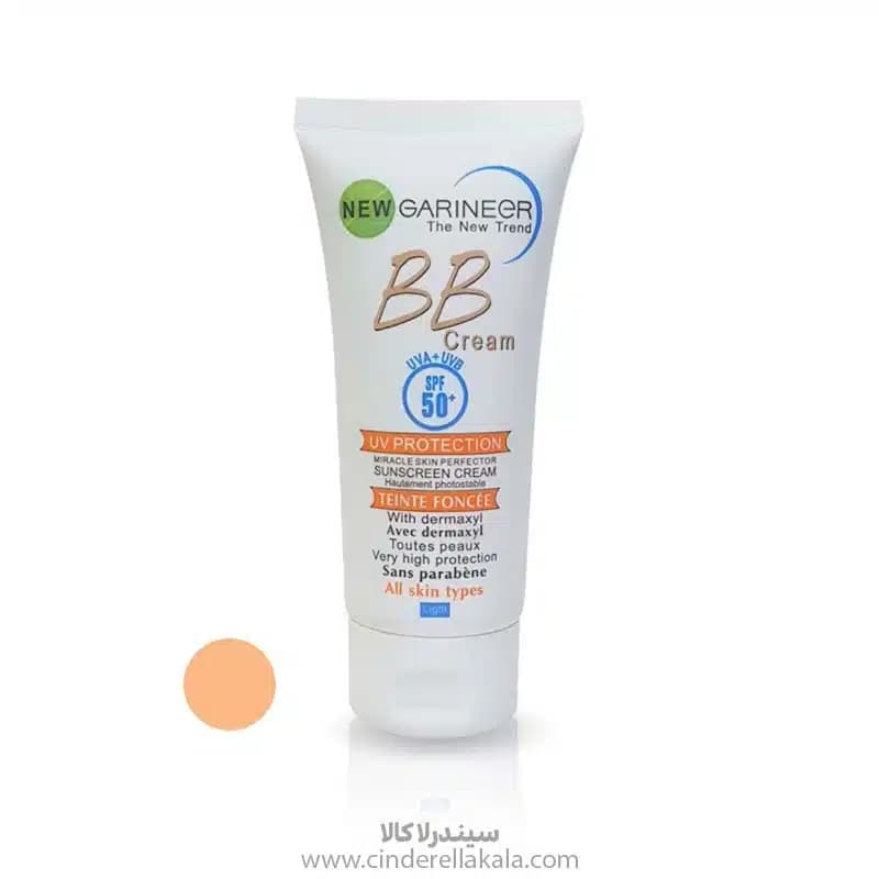 ضد آفتاب BB گارنیر GARINEER SPF50 مدل Light — تصویر ۳