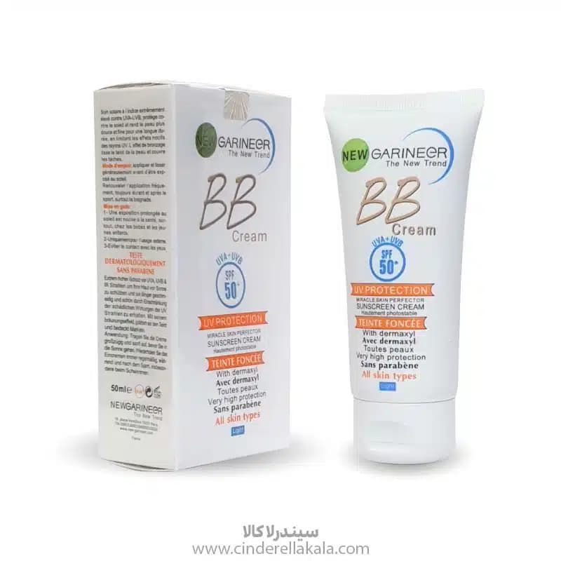 ضد آفتاب BB گارنیر GARINEER SPF50 مدل Light — تصویر ۲
