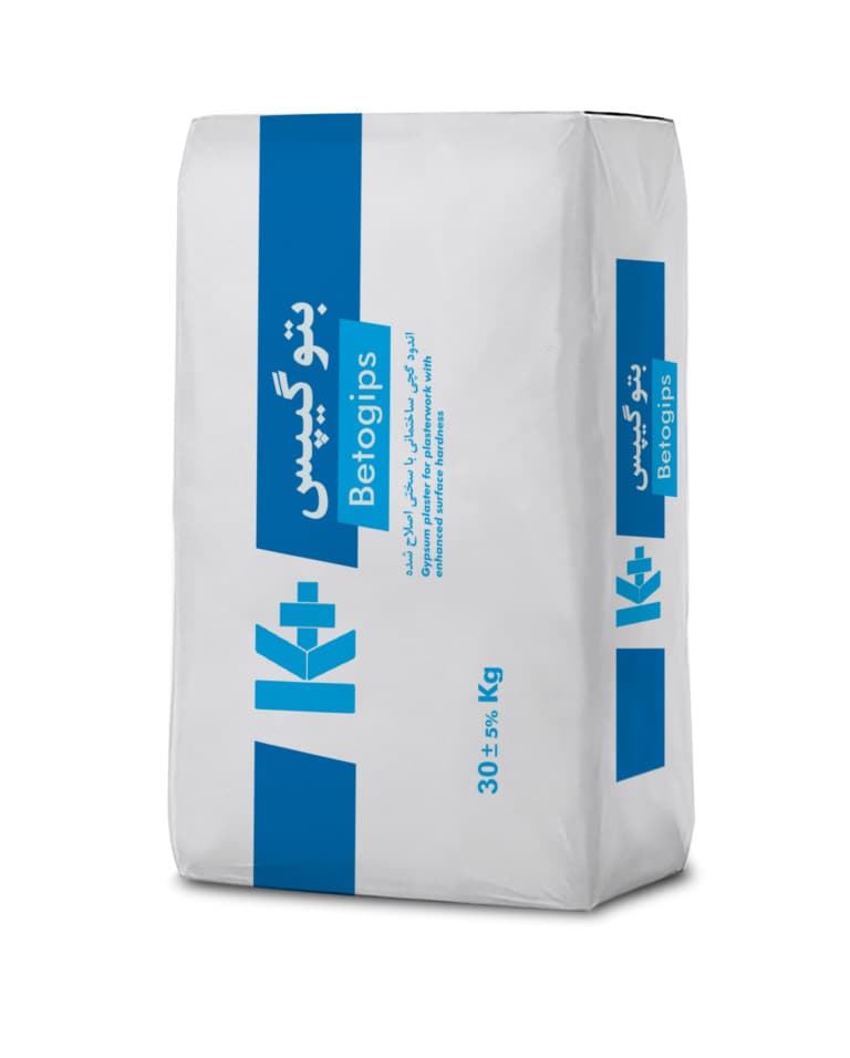 گچ مخصوص فوم و بتن (Betogips)​ کی پلاس کد kplus1008