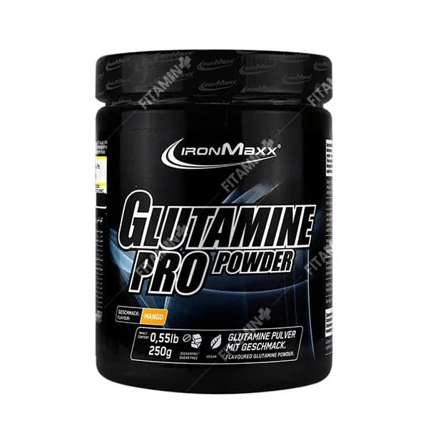 پودر گلوتامین پرو آیرون مکس انبه 250 گرم — تصویر ۲