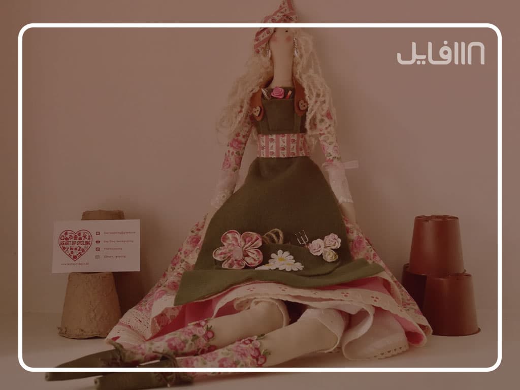 آموزش ساخت عروسک تیلدا — تصویر ۶