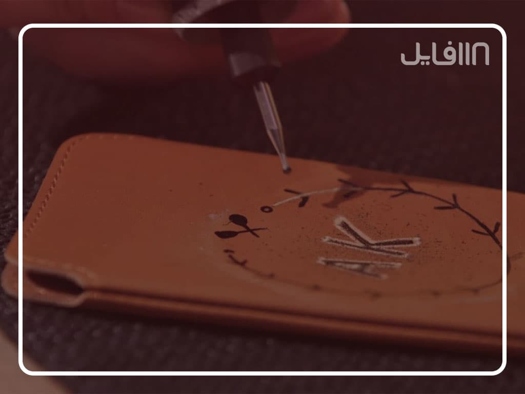 آموزش حکاکی روی چرم — تصویر ۲
