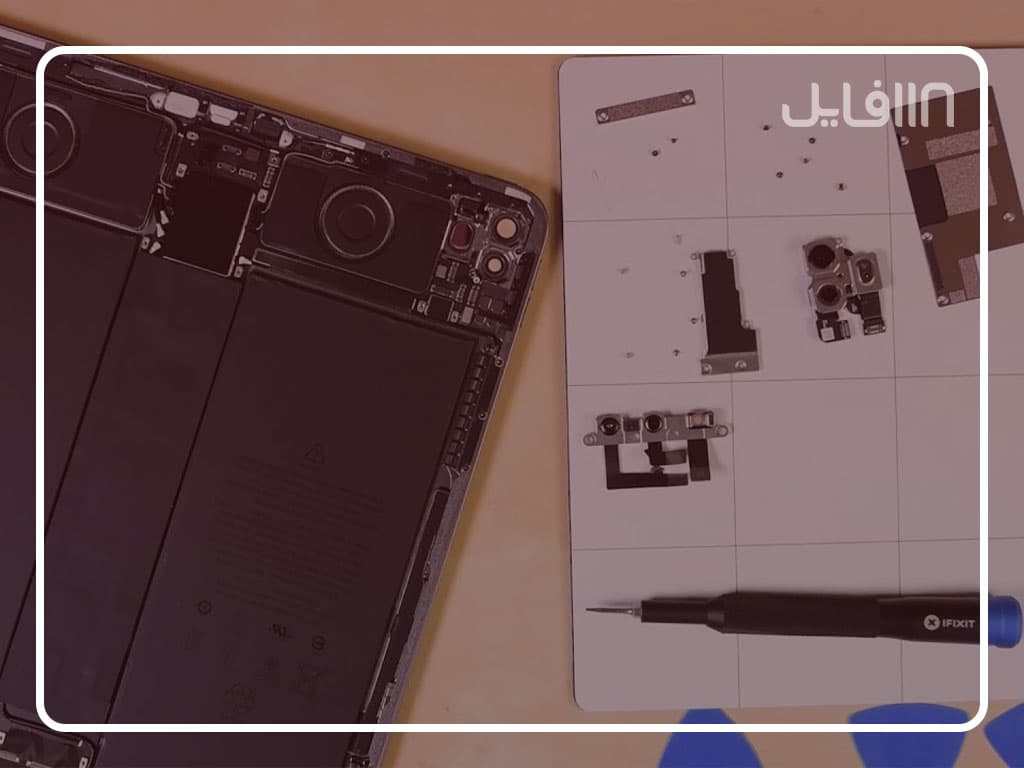 آموزش تعمیر آیپد پرو — تصویر ۷