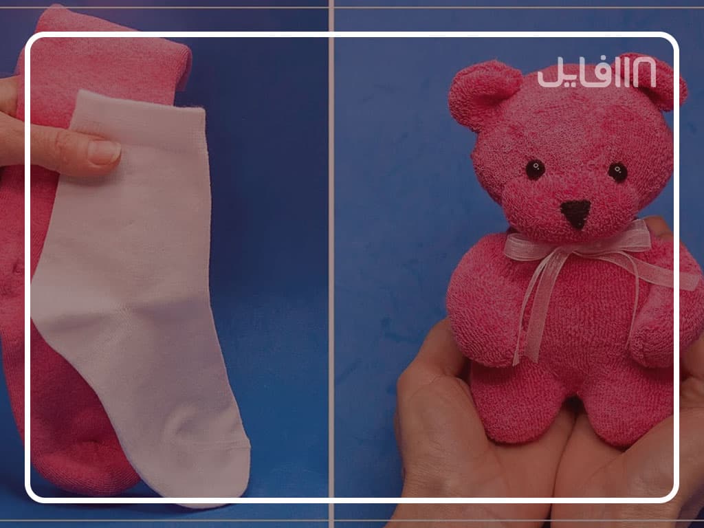 آموزش ساخت عروسک جورابی — تصویر ۶